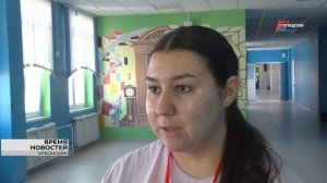 В летнем лагере при школе № 55 «Долина знаний» юные волгоградцы устроили концерт ко Дню России