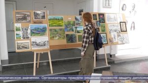 10.06.2026 Выпускники-живописцы Сахалинского колледжа искусств представили дипломные работы