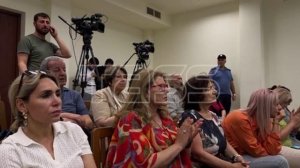 Заседание суда по делу архиепископа Галстаняна в Ереване