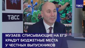 Музаев: списывающие на ЕГЭ крадут бюджетные места у честных выпускников