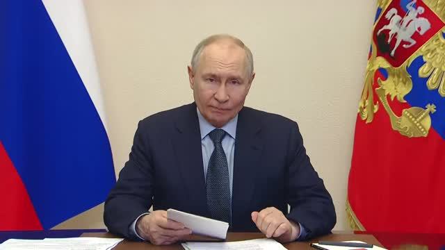 Владимир Путин. Совещание с членами Правительства 10 июня 2026 года.