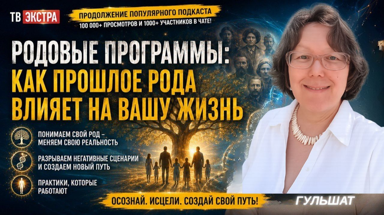 Родовые программы запущены как остановить разрушительный сценарий – Гульшат часть 1