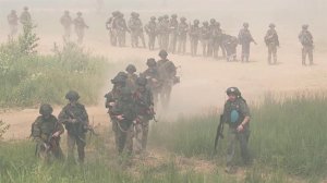В Парке «Патриот» проходит финал военно-полевой тактической игры «Дорога победителей».
