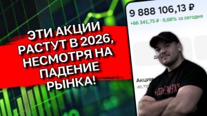 📈 Акции 2026, которые растут против рынка: ТОП-4 с жирными дивидендами