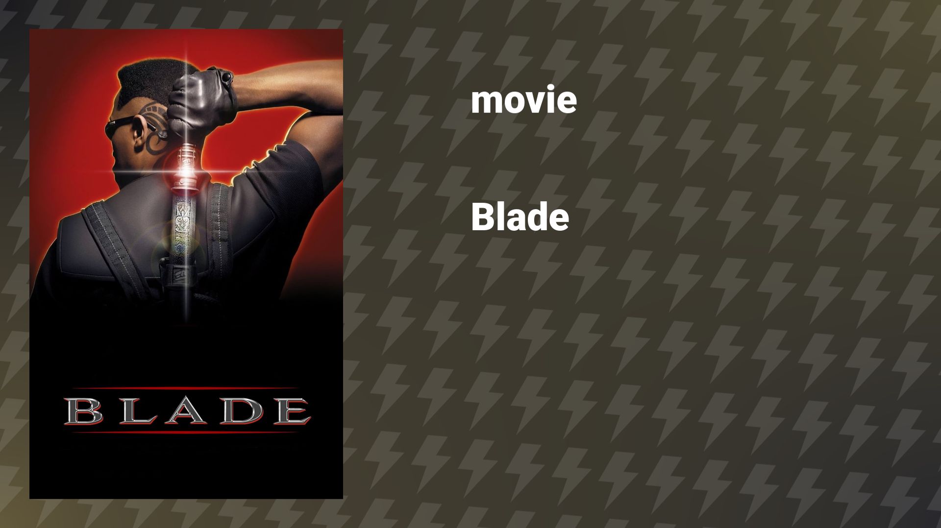 Blade (movie, 1998) смотреть онлайн