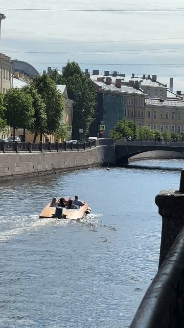 Очарование канала Грибоедова в Санкт-Петербурге