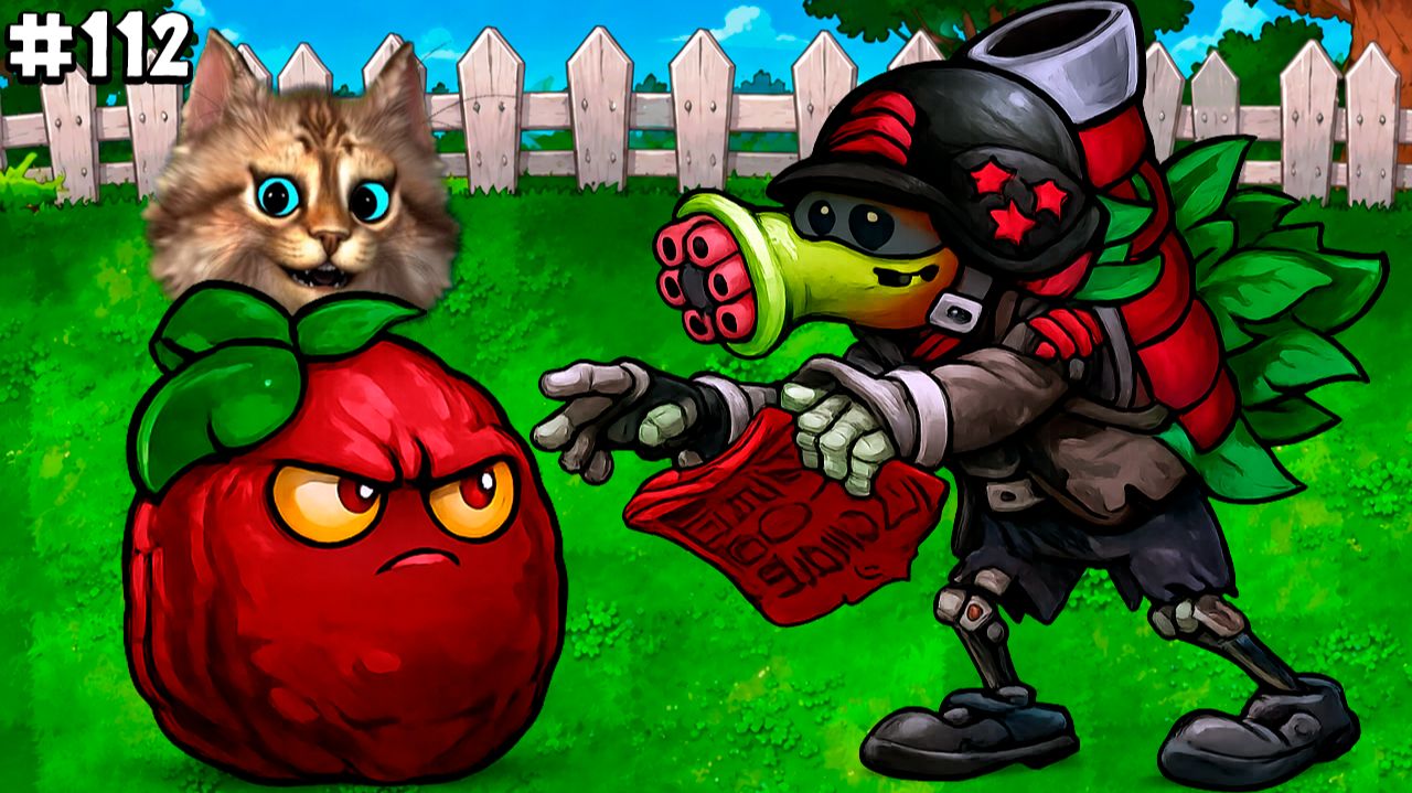 Растения против Зомби - Режим Приключений 🙀 Plants vs Zombies Fusion #112 ПвЗ PvZ Весёлый Кот смотреть онлайн