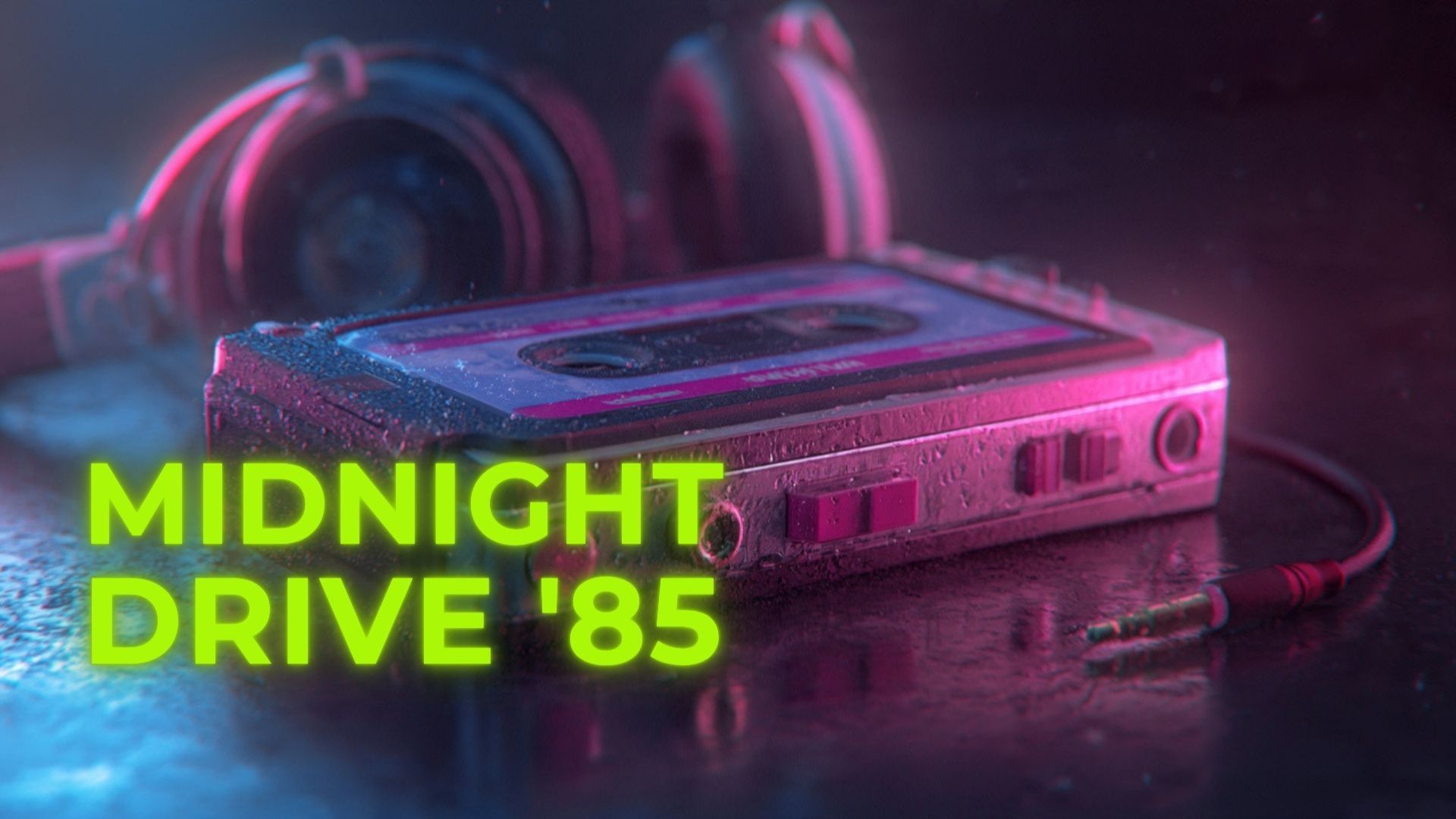 Полуночная поездка '85 Midnight Drive '85 — Ностальгический Synthwave и Dance-Pop Микс