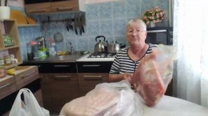 Поездка за холодильником.Покупки в светофоре.