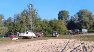 Белая лодка.Утро.р Ока.11 июня.2026г.