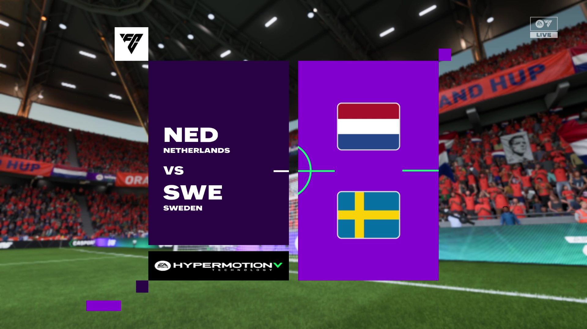 Нидерланды - Швеция Чемпионат Мира 2026 игра FC26