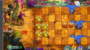 Юрское болото и ультомат! Растения против зомби. Plants vs zombies.