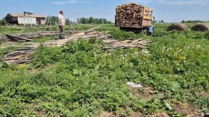 поле добила / горбыль привезли, Олег беги🤣/что случилось вечером