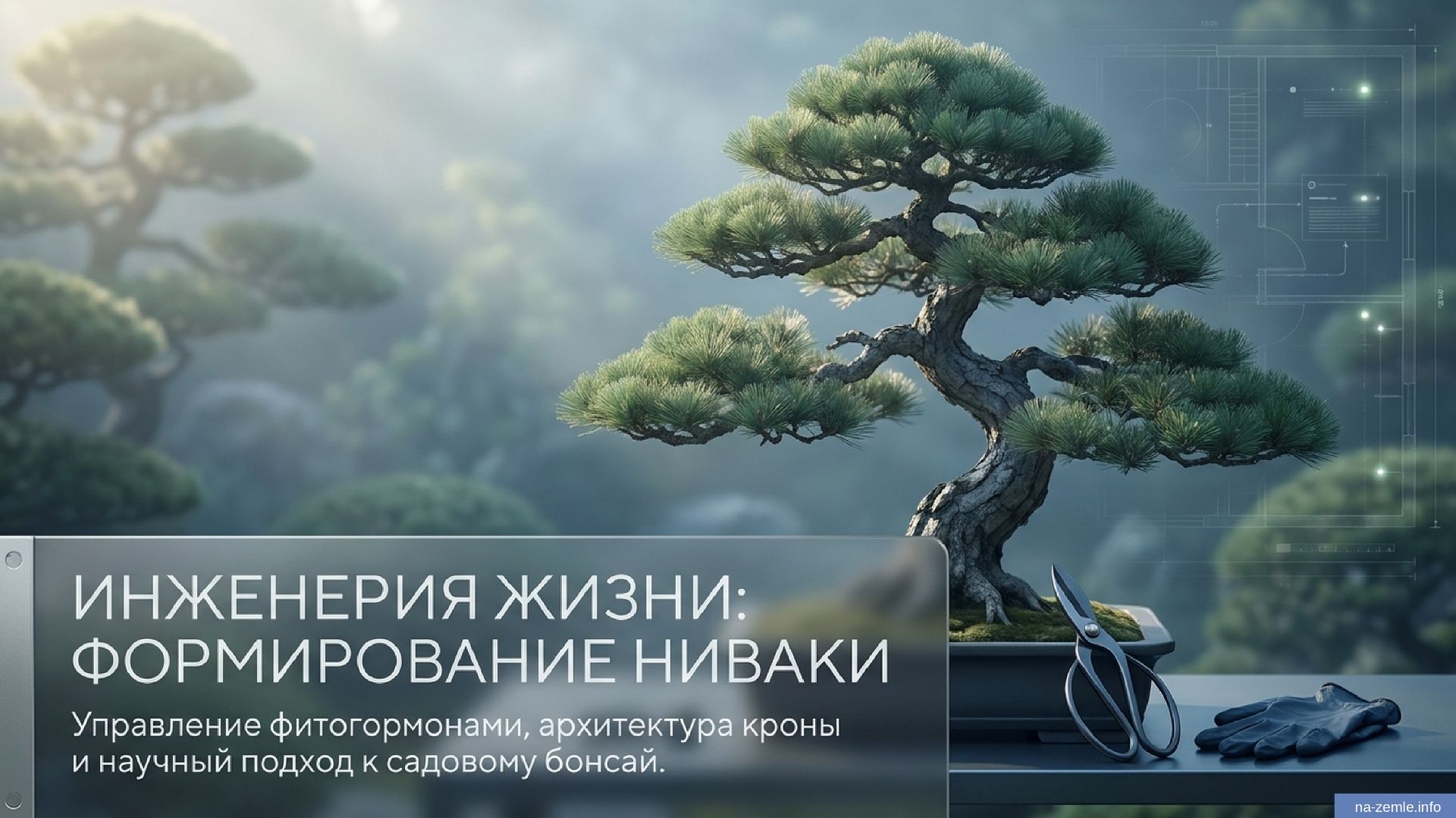 Как создать ниваки из бесформенных хвойных за 3 сезона: физиология обрезки и управление гормонами