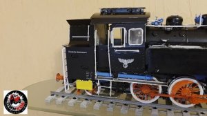 Домашний музей самоделок.Парусники, паровозы…Этапы сборки паровоза BR-86.«Трубач.