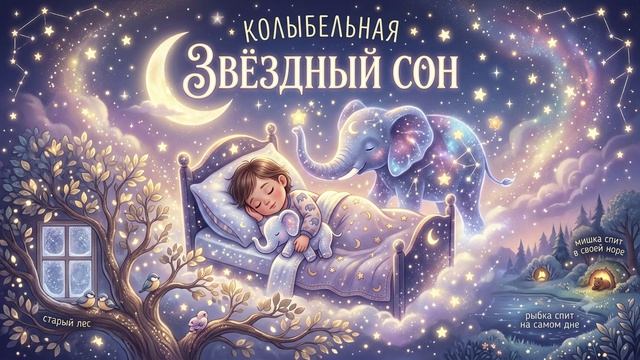 Колыбельная "Звездный сон" - музыка для самых маленьких