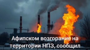 ‼️🇷🇺🏴☠Враг атакует Краснодар и Москву, пожар на Афипском НПЗ