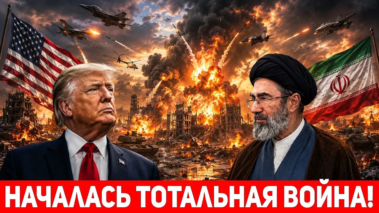 ПРЯМО СЕЙЧАС началась ТОТАЛЬНАЯ бойня между США и Ираном! смотреть онлайн