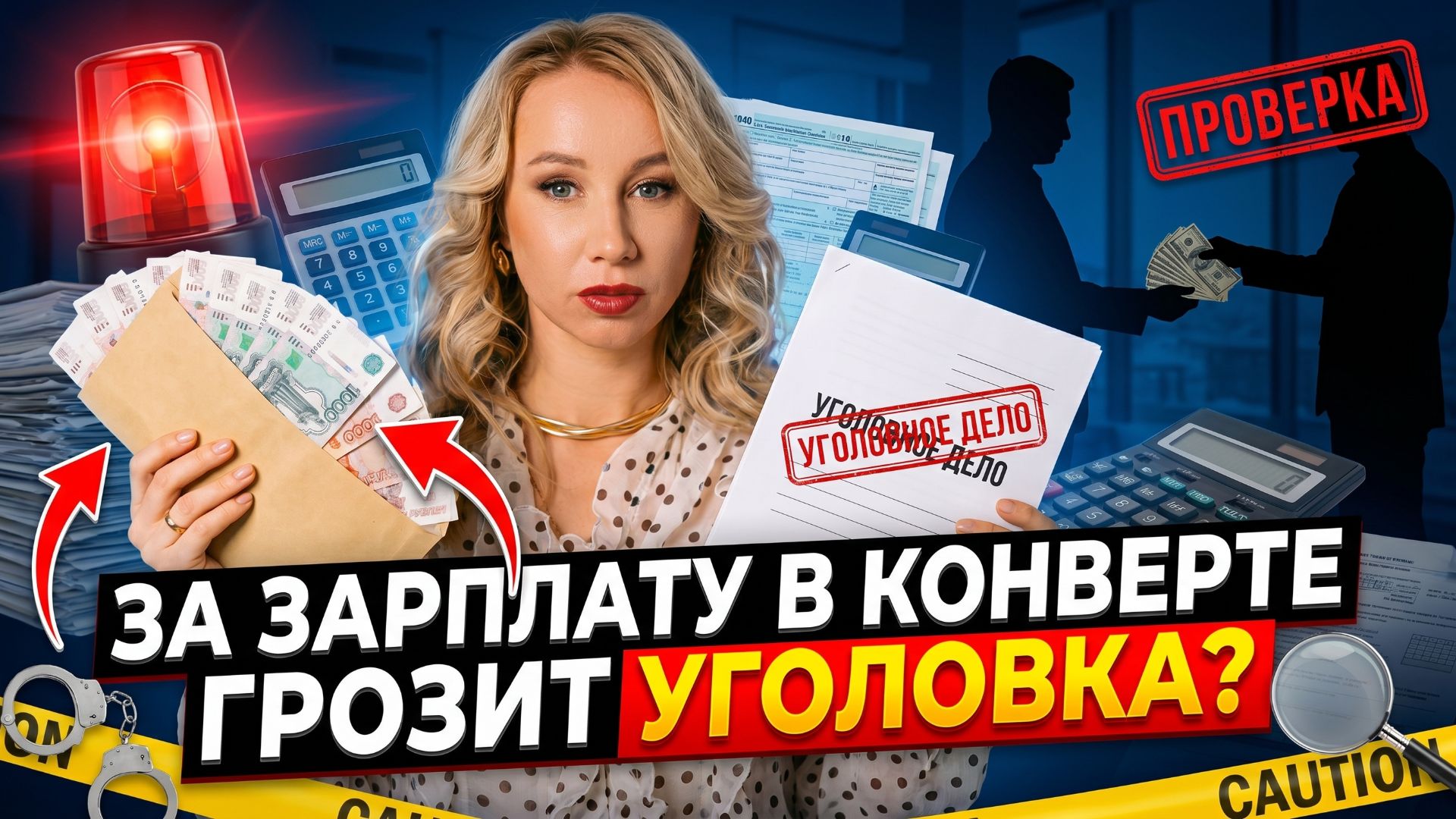 За зарплату в конверте грозит уголовка?