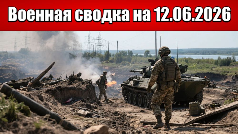 «Зелёнка не спасает: ВС РФ формируют Харьковский котёл!»: Военная сводка на 12.06.2026 смотреть онлайн