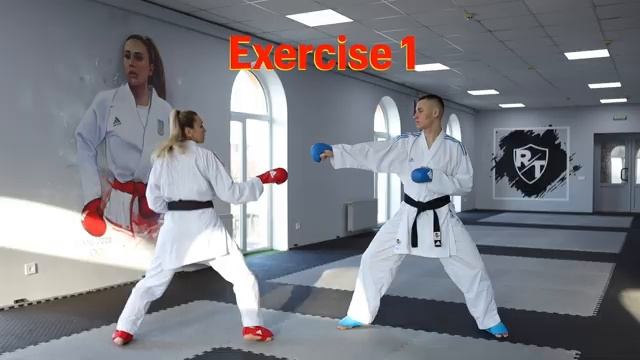 KIZAMI ZUKI Training with Anzhelika Terliuga