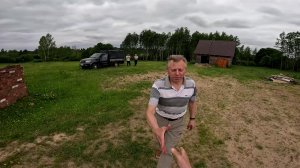 Купил заброшенный дом в деревне ! Сено привезли ! Будут окна ! Порвал ниву ! №98