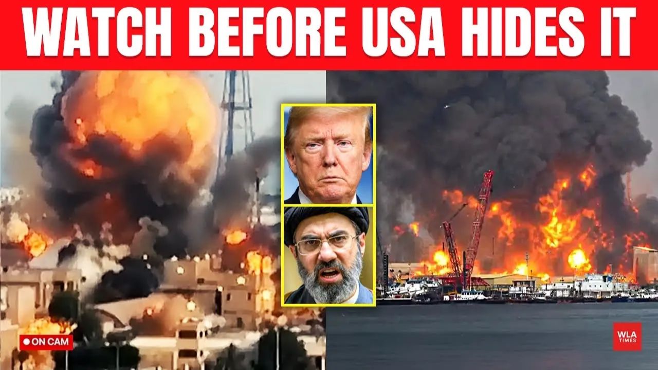 1 MIN AGO Iran Unleashes REVENGE On U.S.! Missile FURY RAINS On Bases As Iran WARNS Of WORSE смотреть онлайн