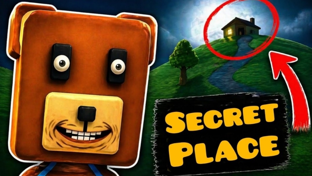 СЕКРЕТНОЕ МЕСТО Super Bear Adventure/Прохождение игры Приключения Супер Медведя смотреть онлайн