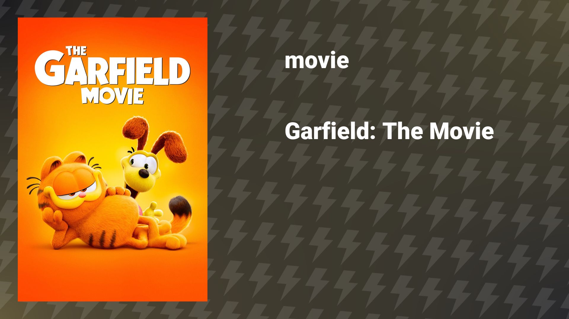 Garfield: The Movie (movie, 2004) смотреть онлайн