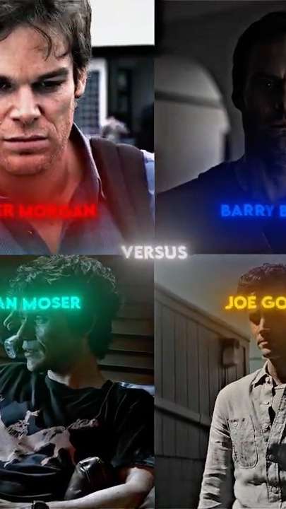 Dexter Morgan vs Barry Berkman vs Brian Moser vs Joe Goldberg | 4 Goats Battle Royale смотреть онлайн