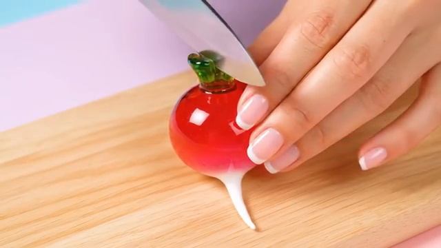 🥕✨ Необычная нарезка овощей — очень залипательно! смотреть онлайн