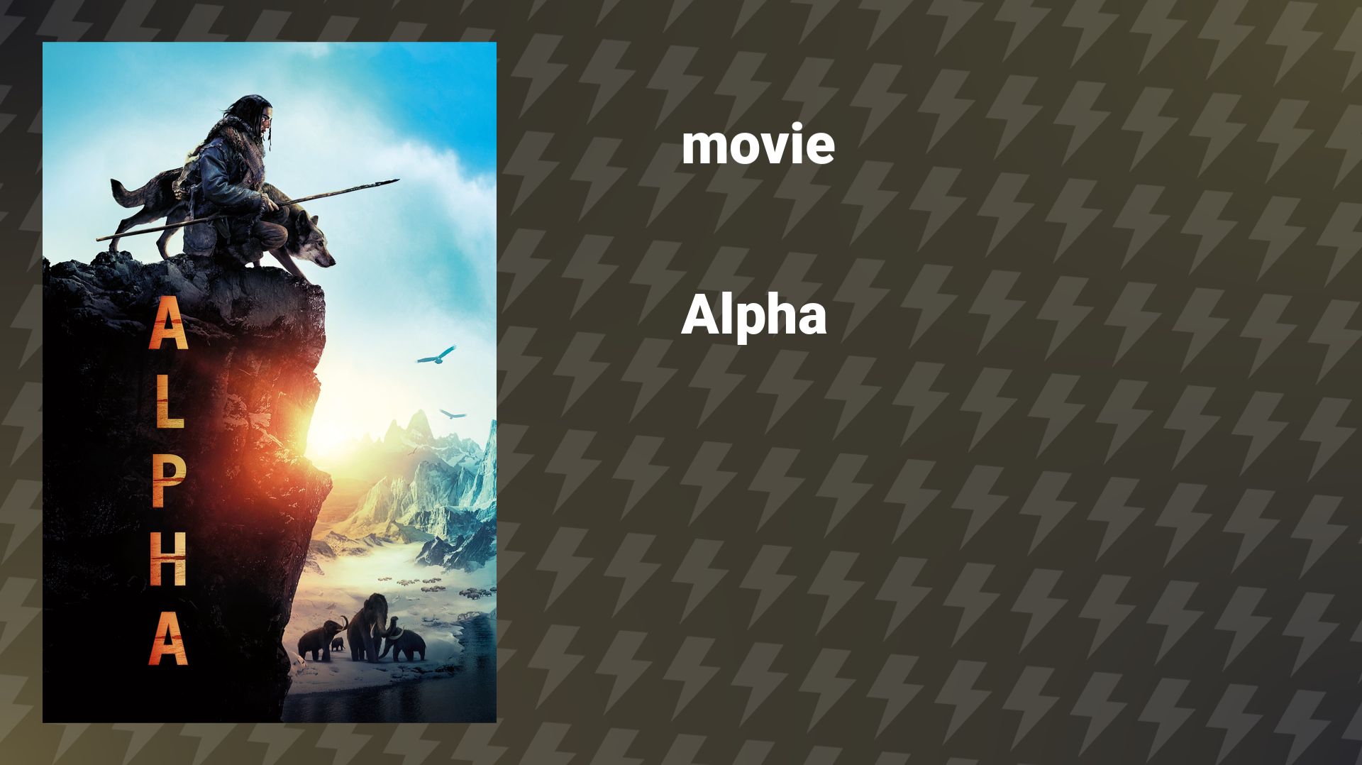 Alpha (film, 2018) смотреть онлайн