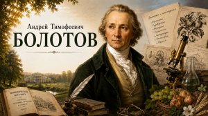 Андрей Тимофеевич Болотов | Сын маминой подруги 18 века?