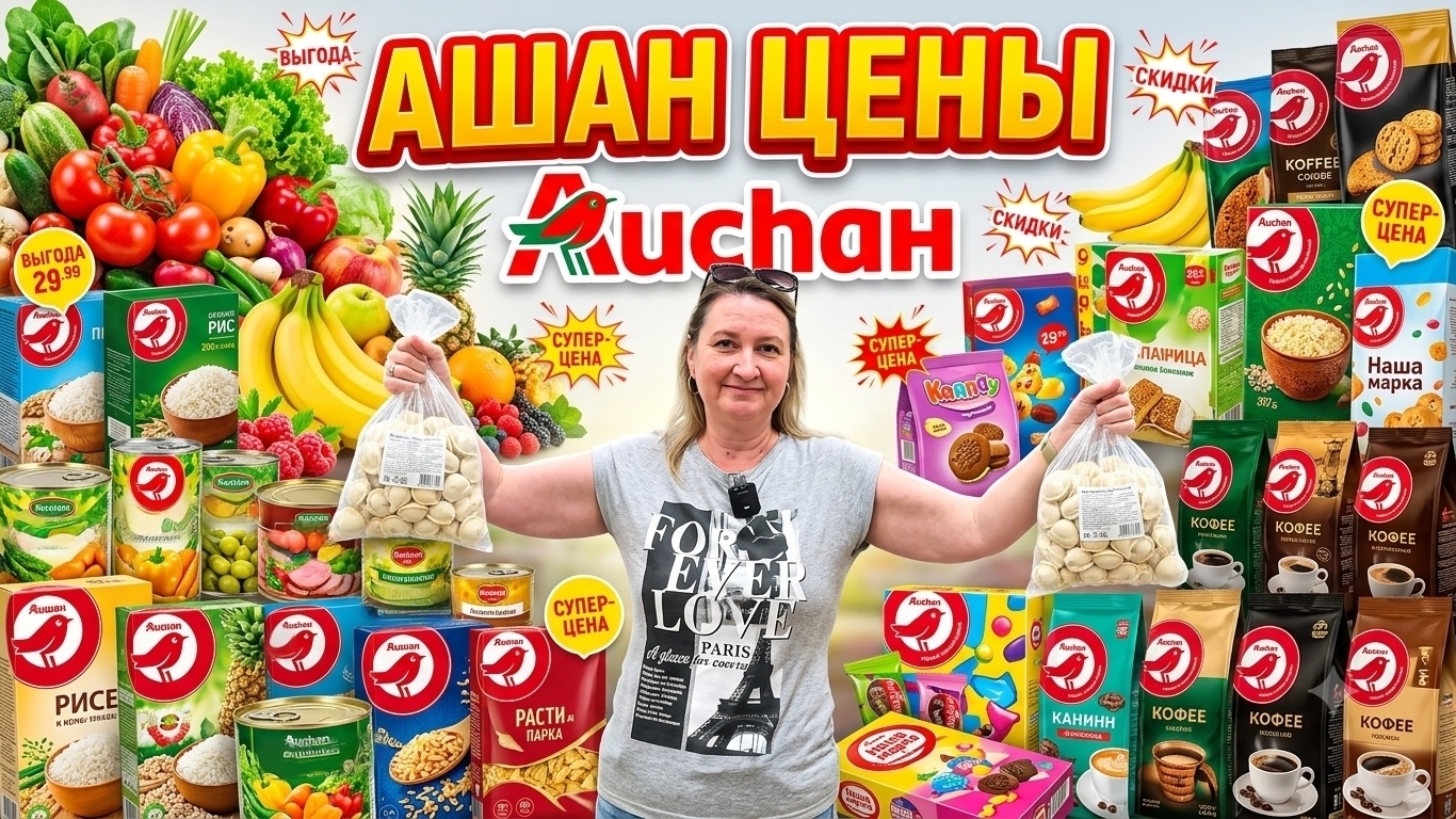 АШАН🛒ОБМАНУЛИ с РЫБОЙ🦈что ПРОИЗОШЛО?🤯 ЕДИМ на ХАЛЯВУ💯продают обрезки для окрошки🤬 смотреть онлайн