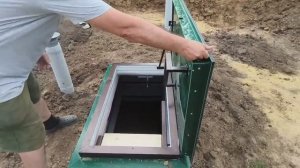 Восторженный отзыв об установке пластикового погреба 27 мая 2026