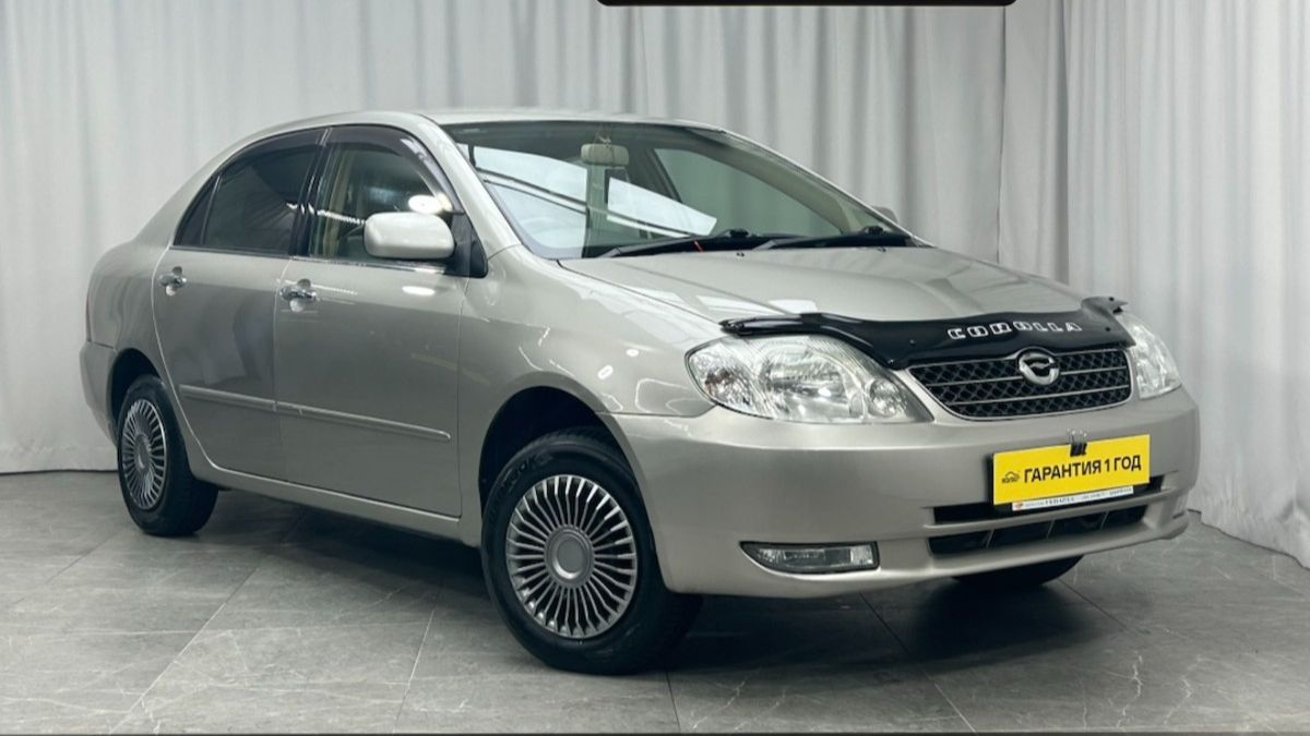 Обзор Toyota Corolla 2002 года