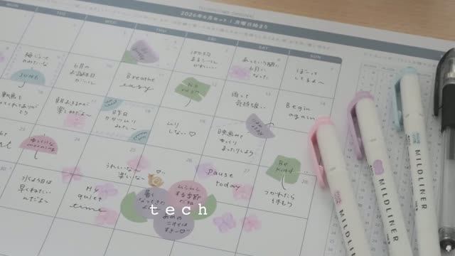 Techoutime  手帳のじかん A Quiet Weekend Reset ☔️ июньский journaling с наклейками и soft self-care ✨