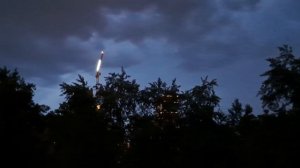 Вечерняя гроза в Новосибирске 11-06-2026г.