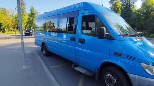 маршрутка Mercedes Benz Спринтер борт 192146 маршрут 1358