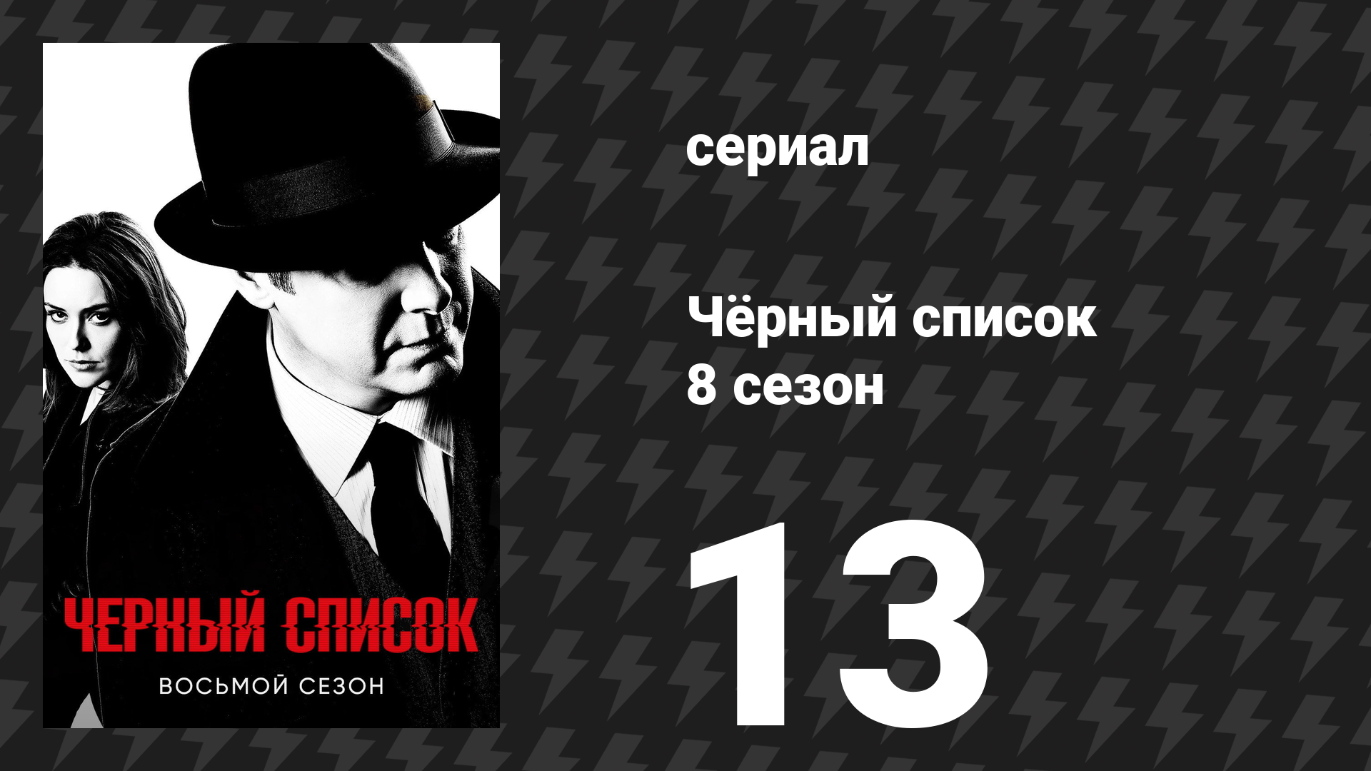 Чёрный список 8 сезон 13 серия «Энн» (сериал, 2021)