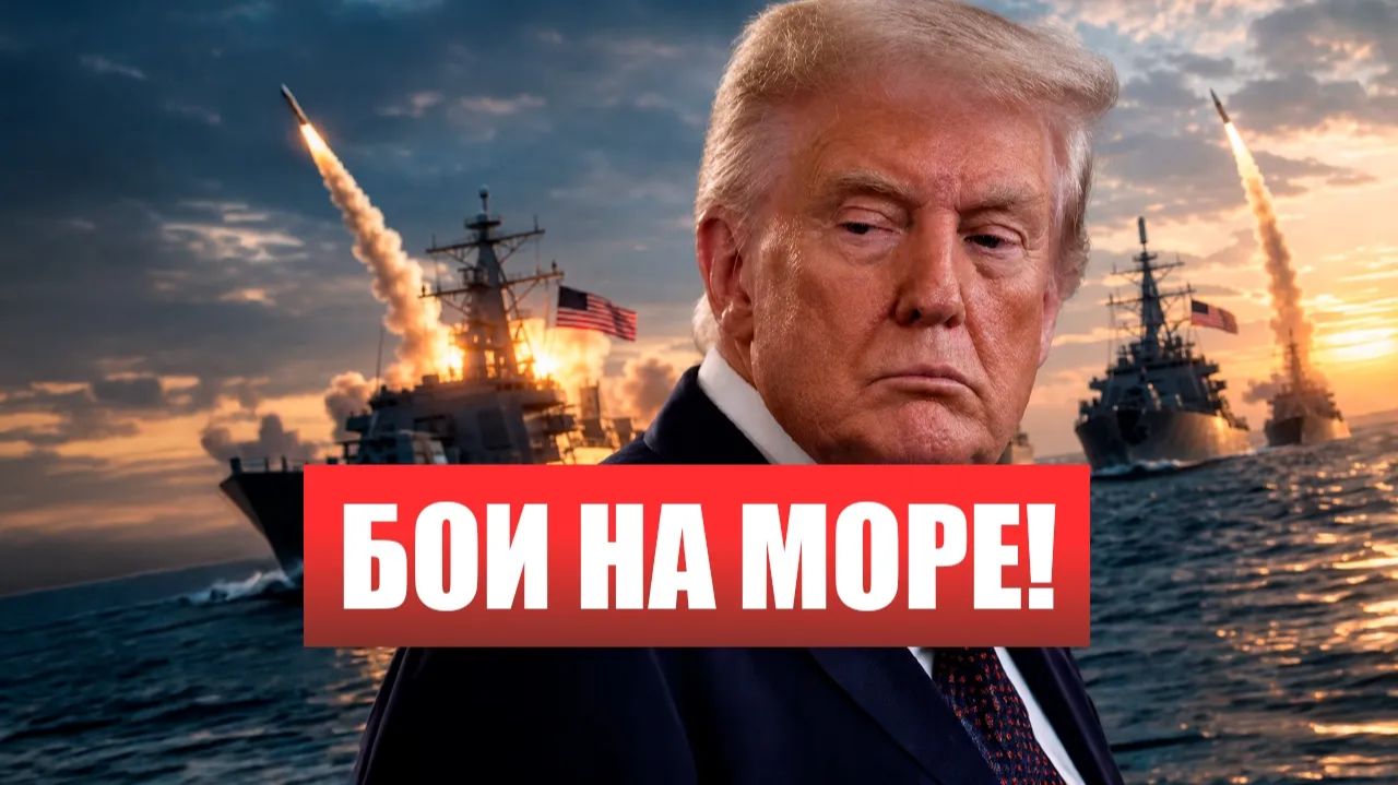 ⚡️ТРАМП! СРОЧНОЕ собрание в БЕЛОМ ДОМЕ! Бои на море! Нетаньяху РАЗГРОМИЛ Эрдогана! Новости Ирана смотреть онлайн