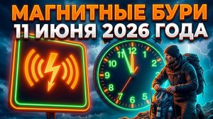 Магнитные бури 11 Июня 2026 года: Полный гид по выживанию