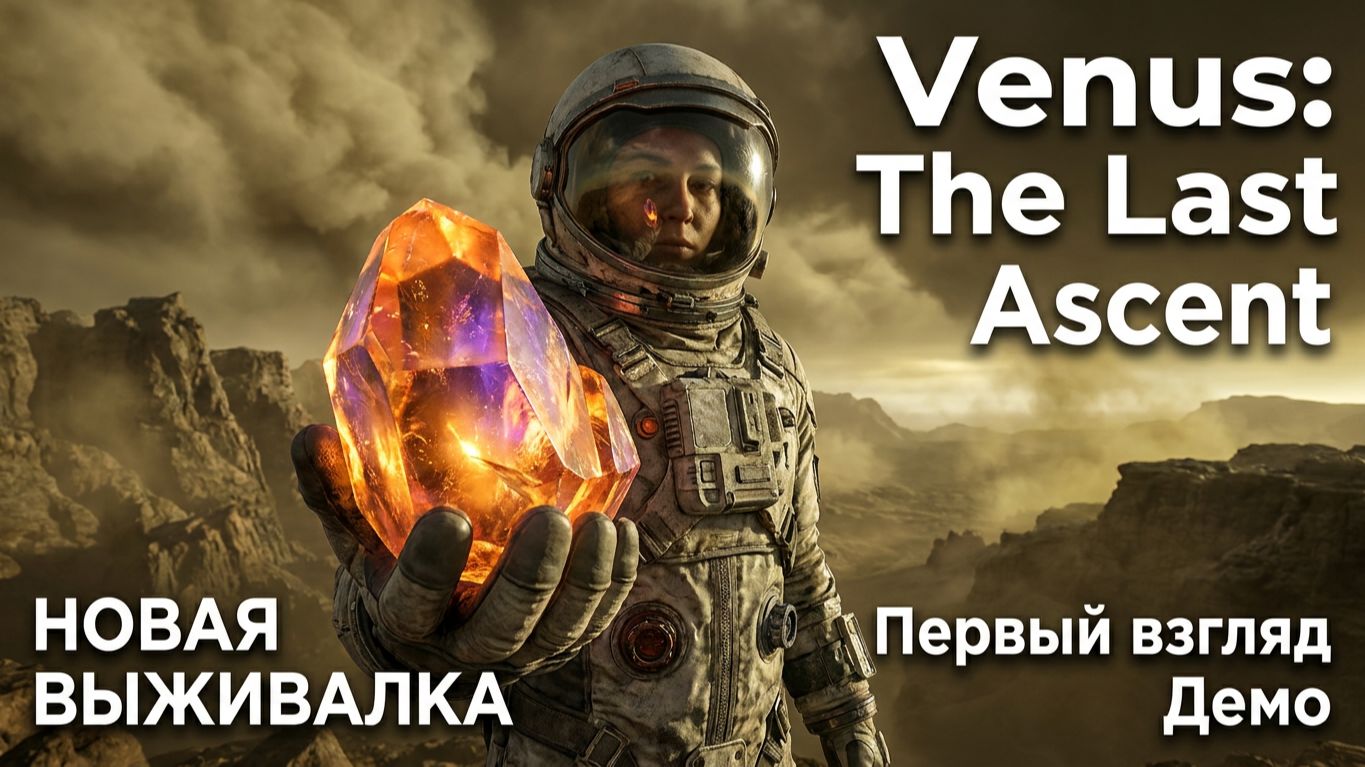 ИНТЕРЕСНАЯ ВЫЖИВАЛКА - Venus: The Last Ascent - ВЫЖИВАНИЕ НА ПЛАНЕТЕ X🕹Первый взгляд