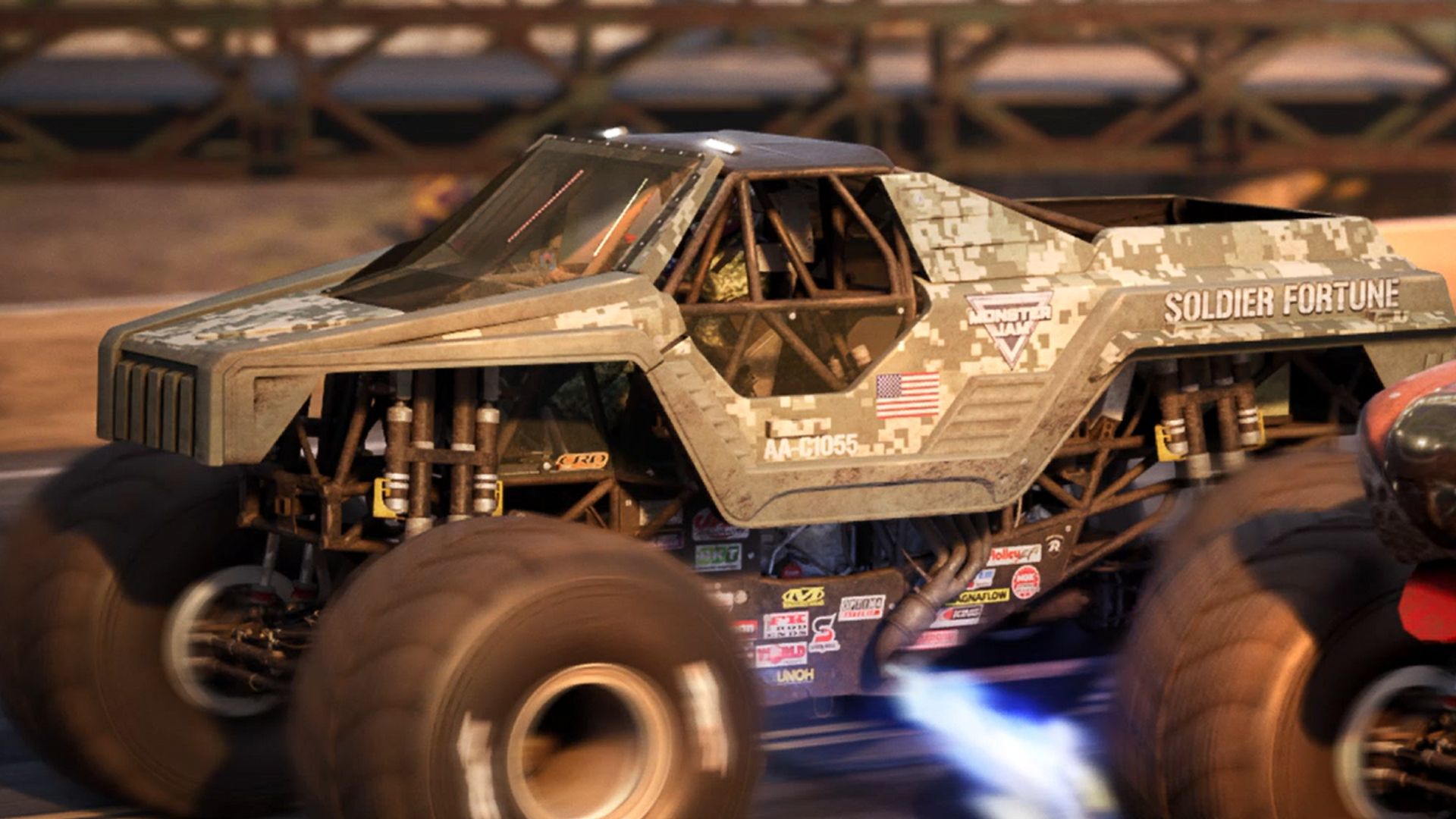 Монстр Траки. Гонки. Большие Машины. Monster Jam Showdown PS4