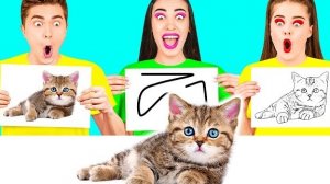 Кто лучше нарисует предмет, получит его Челлендж
