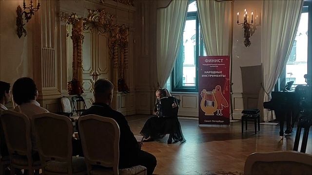 "Лекуричи" Румынский народный танец обр.В.Максимов.Баян Александра Путниньш,9 лет. Финист 2026