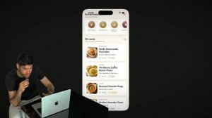 Наблюдайте за быстрым созданием приложения для iOS.
