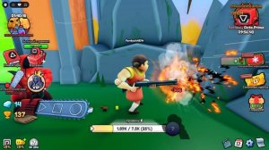 в ROBLOX на меня нападали а я их побеждал