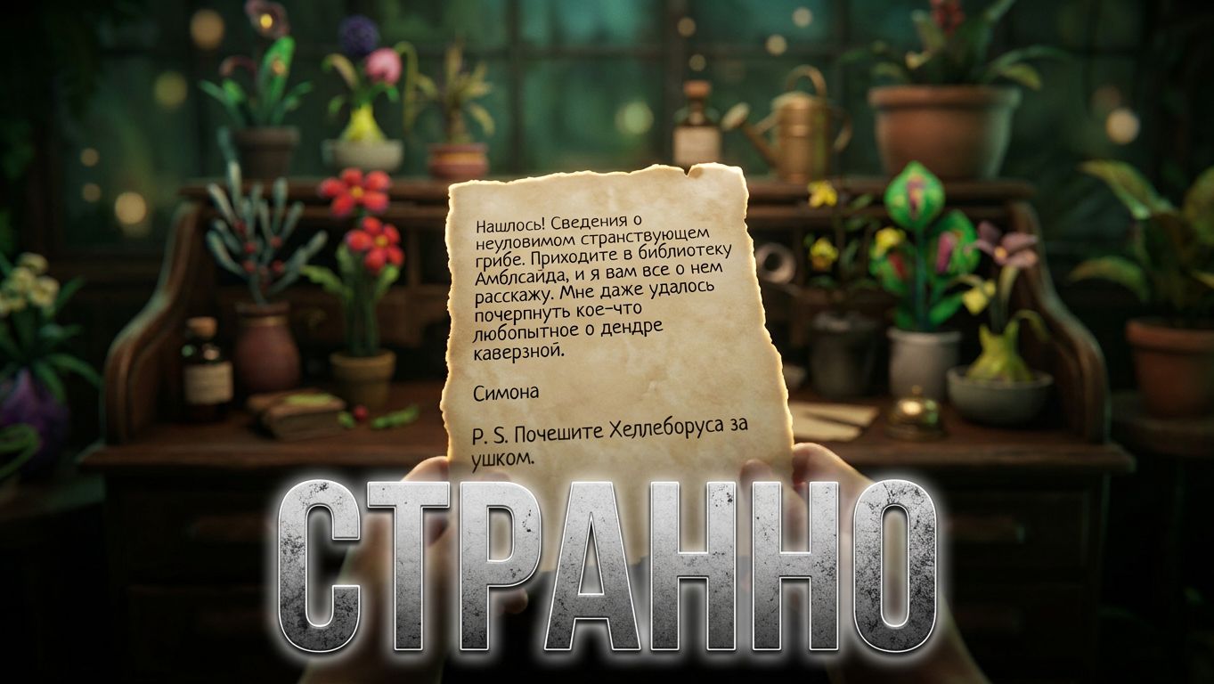 День первый, Осваиваемся / Strange Horticulture