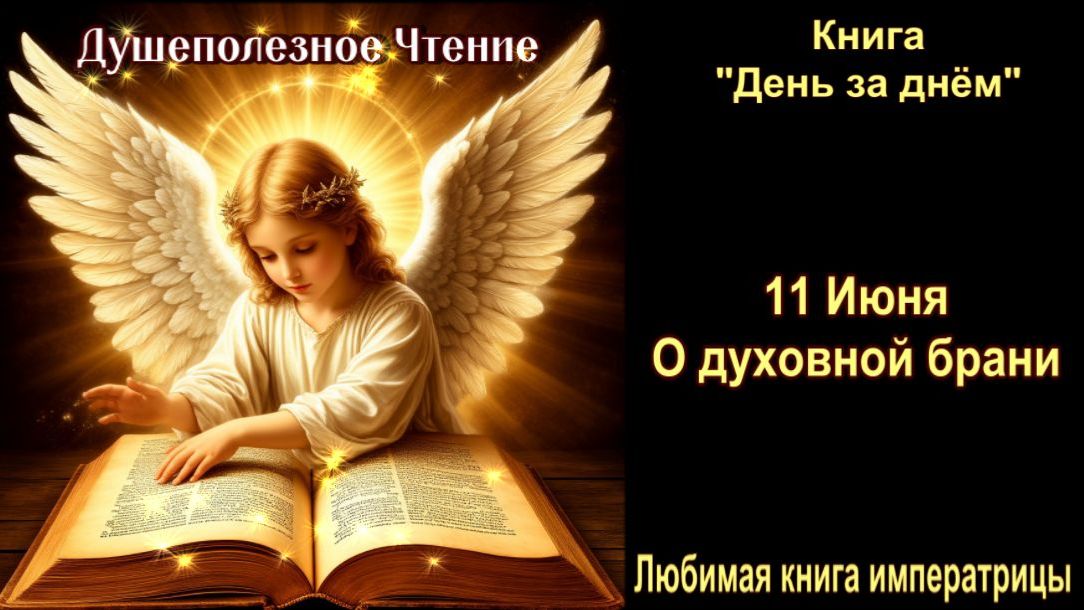11 Июня  "О духовной брани"  День за днем